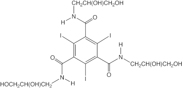 File - Iodoversol - Amentoflavone (640x309), Png Download
