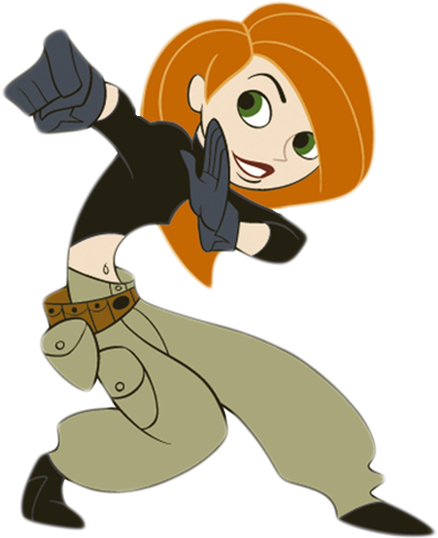 Kim Possible Is A School Girl Who Leads A Double Life, - Kim Possible Png (415x501), Png Download