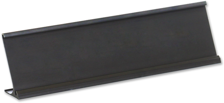 Nameplate Desk Holder, Black - Brique Refractaire Noire (800x800), Png Download