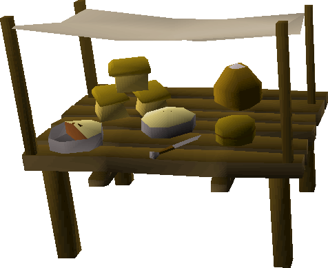 Bakery Stall - Wiki (476x389), Png Download