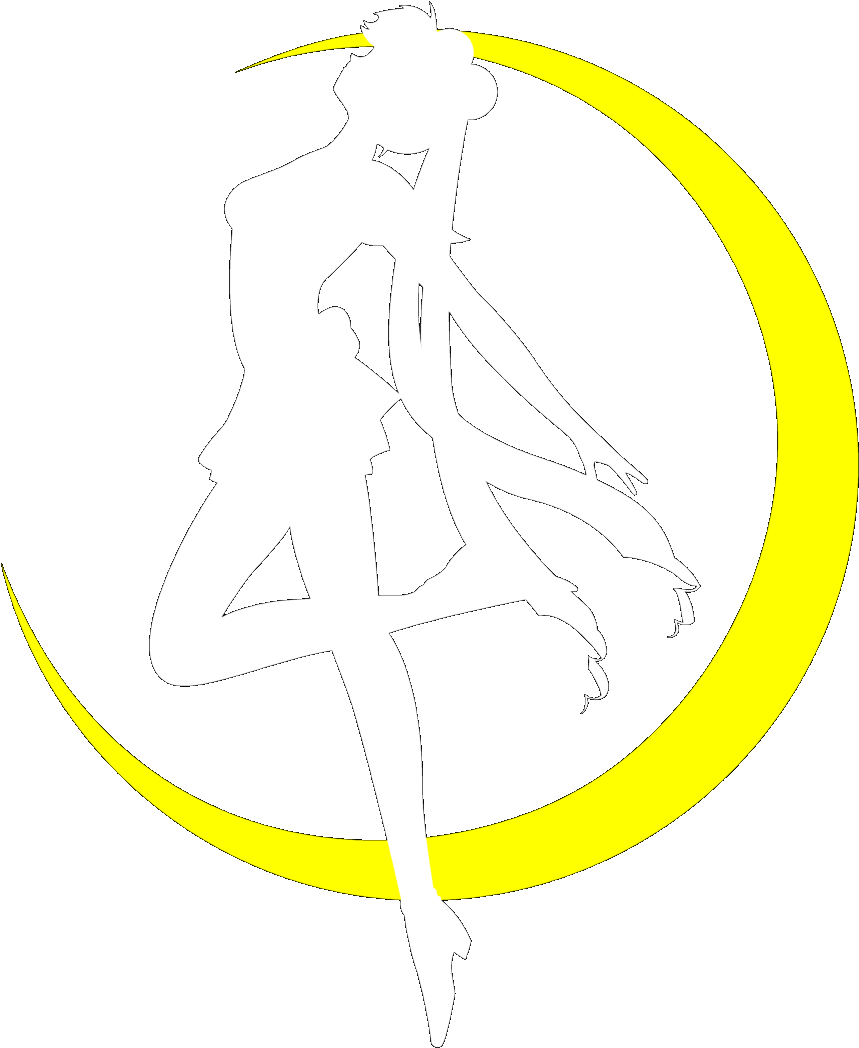 Sailor Moon Na Lua (1000x1100), Png Download