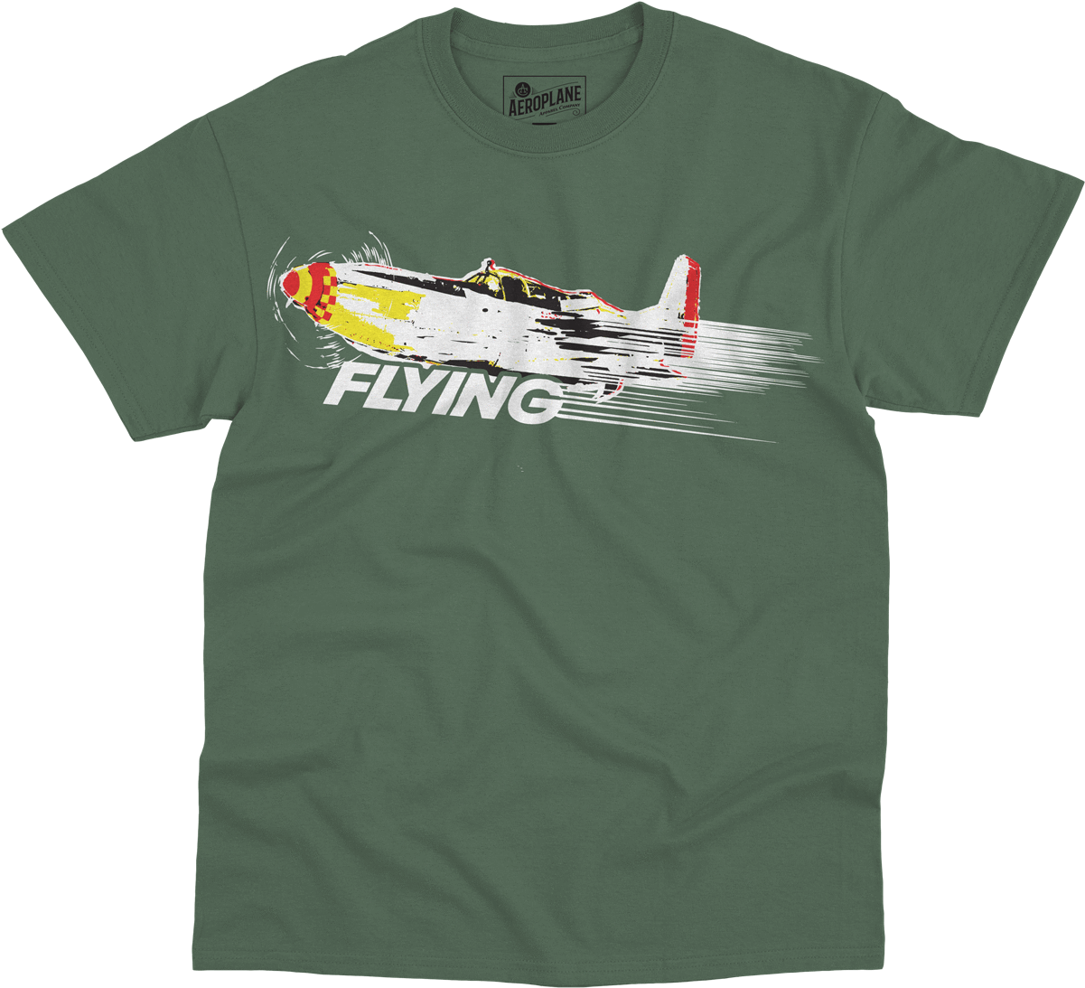 Streak Of Flying Flying Aero Shop T-shirt - Shirt (1200x1200), Png Download