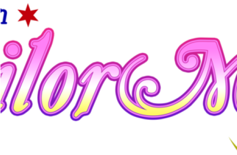 Click To Edit - Sailor Moon Logo (480x480), Png Download