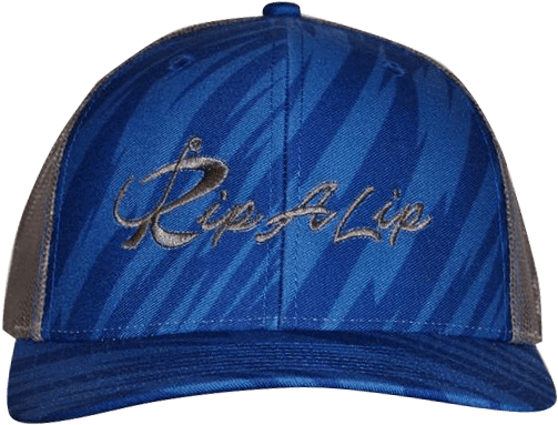 Royal Streak W/charcoal Mess Back Rip A Lip Cap - Charcoal (578x578), Png Download