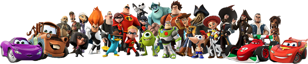 Disney Cliparts Movies - Incredibles Disney Infinity (1315x290), Png Download