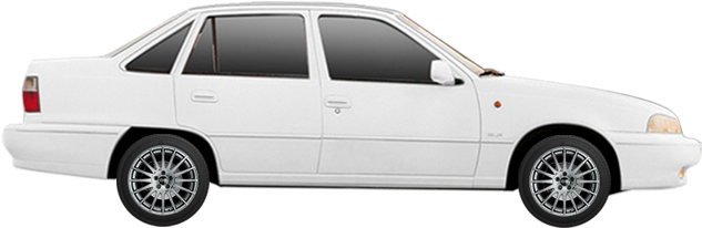Tyres For Daewoo Cielo Vehicles - Daewoo Cielo Png (780x350), Png Download