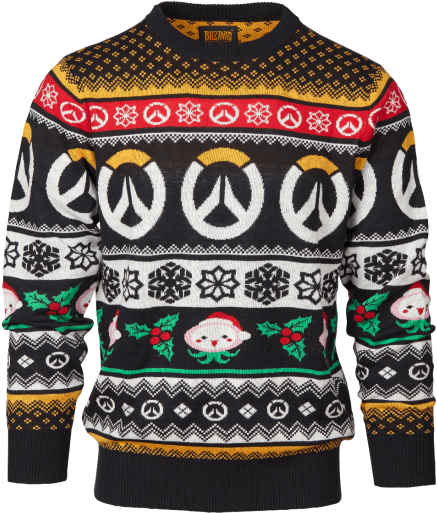 Overwatch Ugly Holiday Sweater - Blizzard Ugly Holiday Sweater (550x550), Png Download