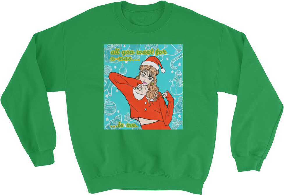 All You Want Christmas Sweater (1000x1000), Png Download