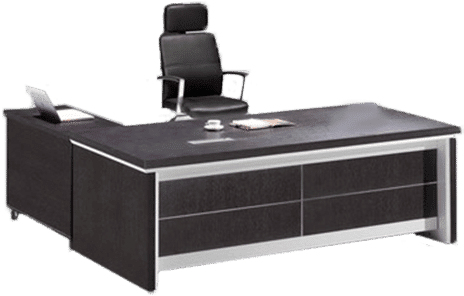 Executive Office Desk Silverline - Desk (470x470), Png Download