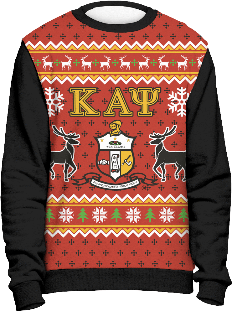 Kappa Alpha Psi Ugly Christmas Sweater - Kappa Alpha Psi Coat (1024x1024), Png Download
