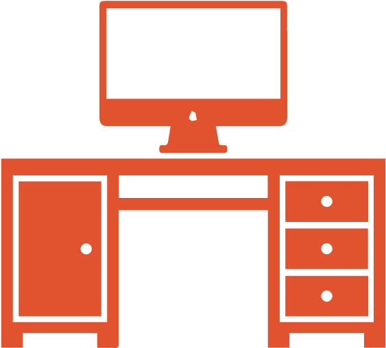 Office Desk-01 - Desk (846x654), Png Download