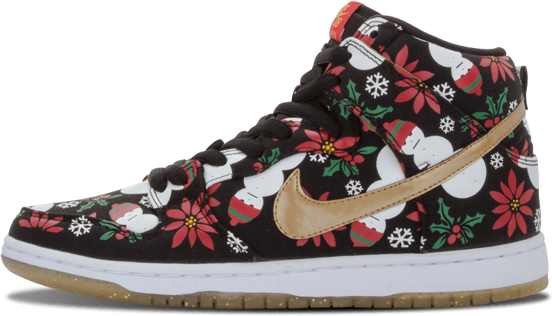 Nike Dunk High Sb Prm Cncpts - 9 Ugly Christmas Sweater (1000x600), Png Download