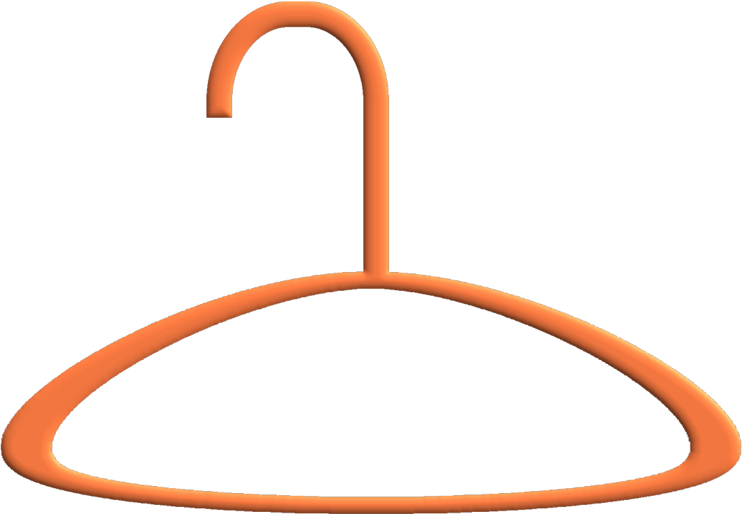 Cute Hanger Vector Png (1153x870), Png Download