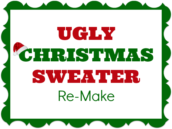 Ugly Christmas Sweater Remake The Sewing Loft - 3drose Dpp_183670_1 I Love To Burpee-wall Clock, 10 (600x450), Png Download