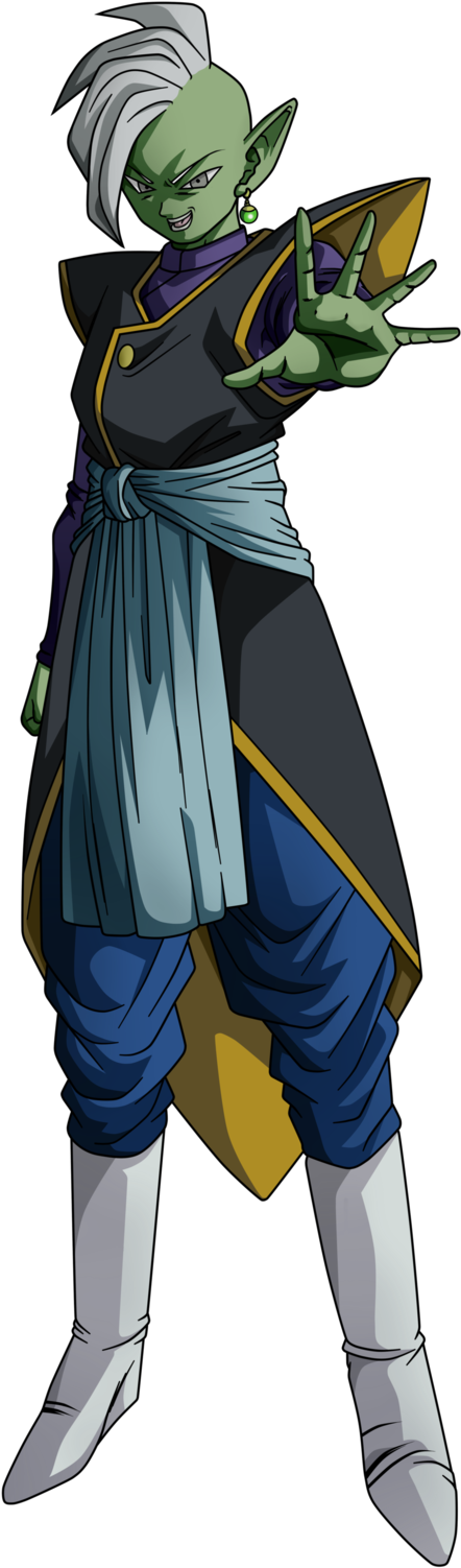 Zamasu By Koku78-dbh318h - Goku Black Y Zamasu Png (499x1597), Png Download