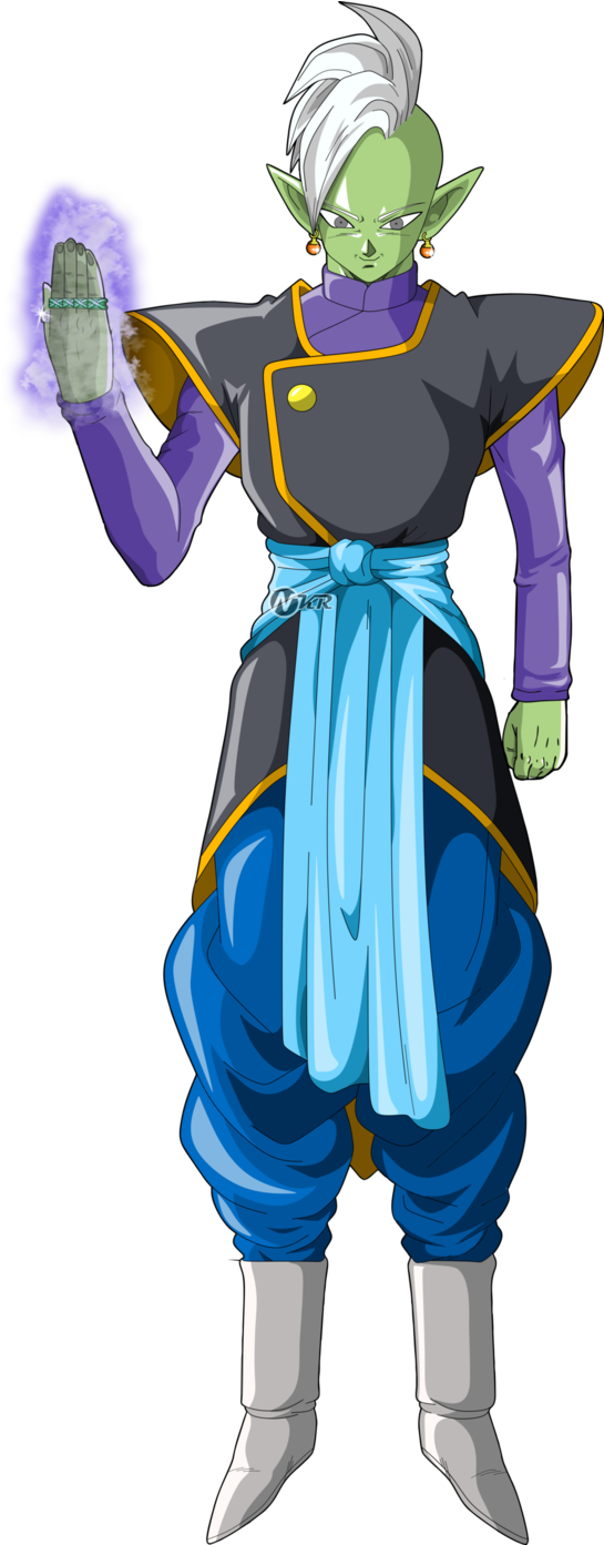 Zamasu By Naironkr Zamasu Fusion, Dragon Ball Z, Goku, - Zamasu Dbs Png (573x1392), Png Download