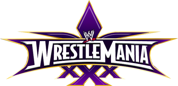 Wrestlemania Xxx Logo - Wwe Wrestlemania Xxx Logo (592x288), Png Download