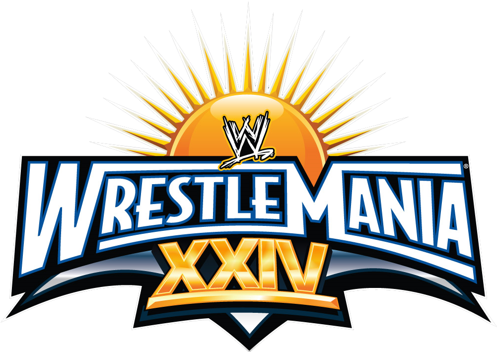 Image Wm24 Png Pro Wrestling Wiki Divas, Knockouts - Wwe Wrestlemania 24 Logo (1024x768), Png Download