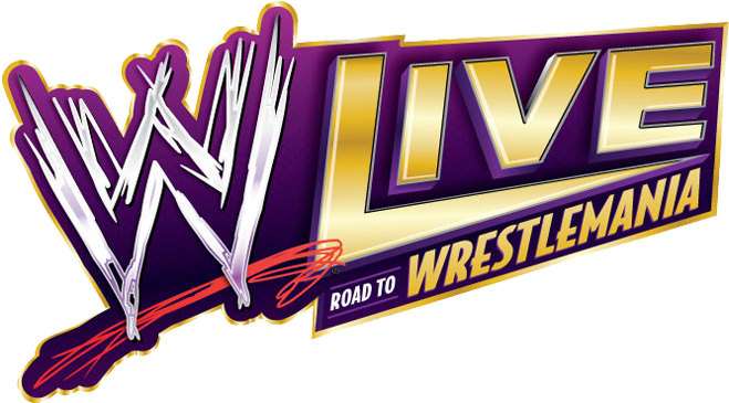 Wwe Will Make A Stop In On The “road To Wrestlemania” - Wwe Live Road To Wrestlemania Logo (666x368), Png Download