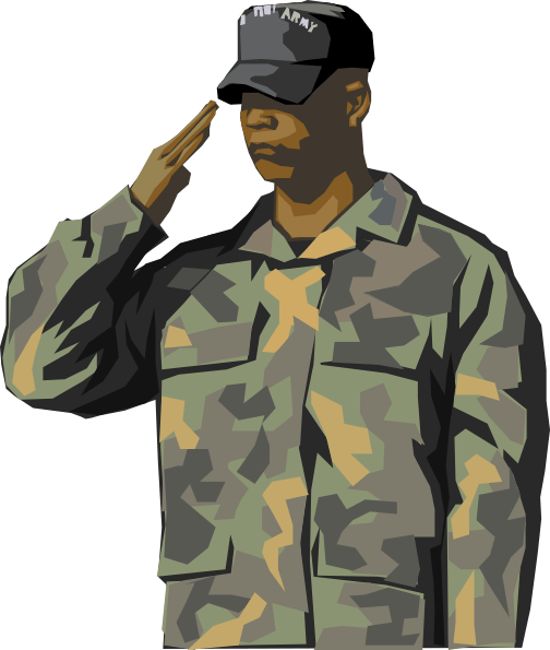 Soldier Clipart - Militär Clipart (504x595), Png Download
