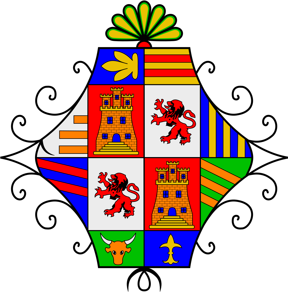 Symbol Of Cabeza De Vaca (1200x1235), Png Download