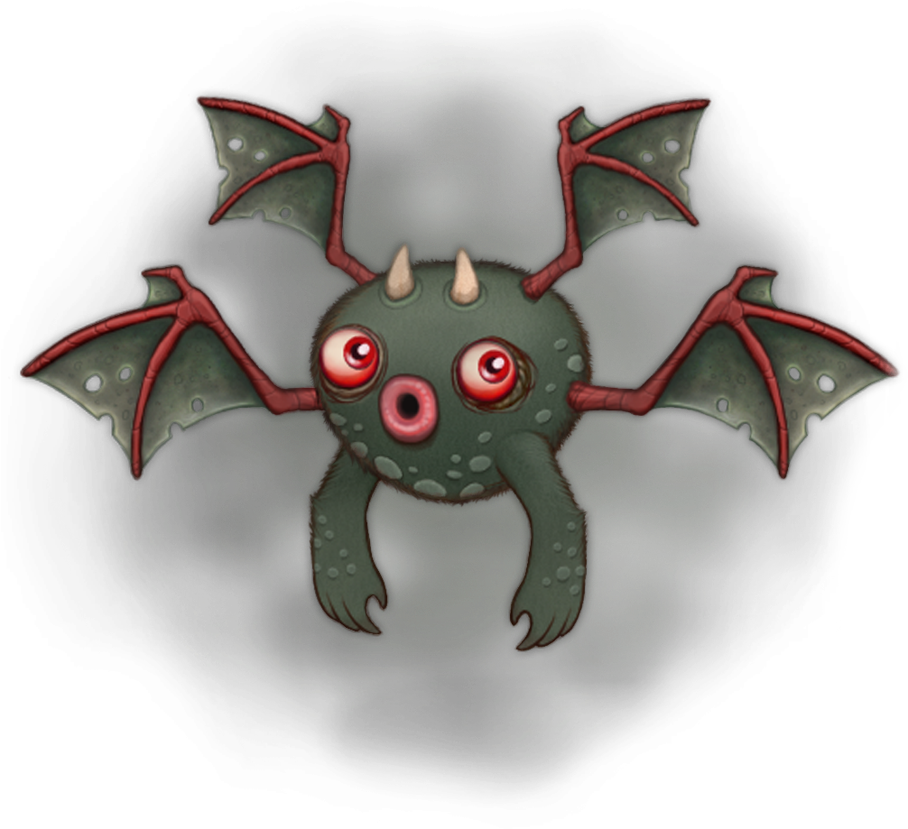 Grumpyre - My Singing Monsters Ethereals (1024x1024), Png Download