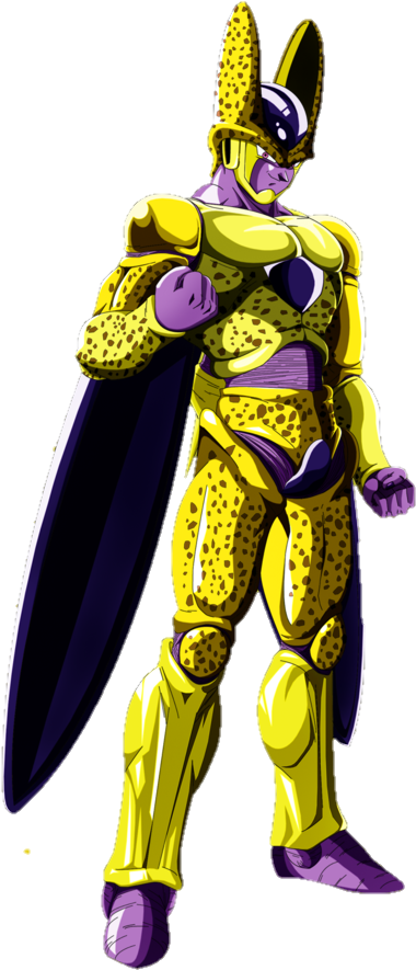 Golden Cell Vs Fusion Zamasu - Dragon Ball Golden Cell (395x897), Png Download