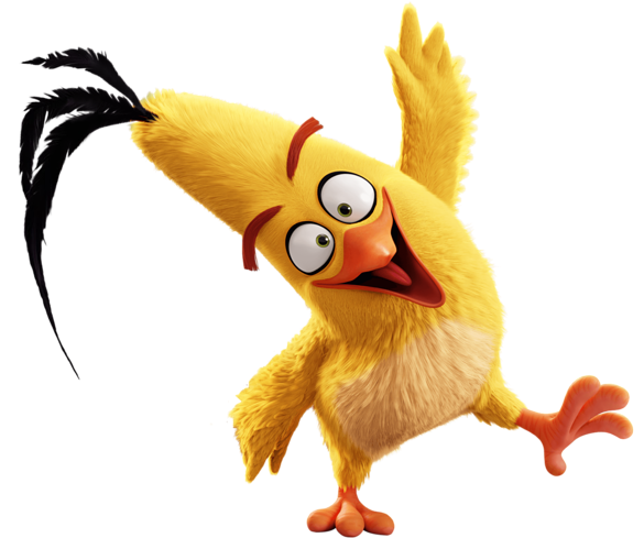 Free Icons Png - Angry Bird Chuck Movie (600x515), Png Download