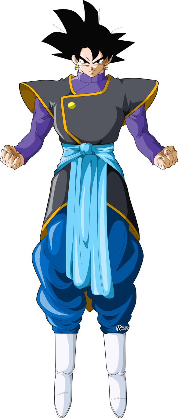 Zamasu Cambio De Cuerpo By Naironkr Deviantart - Goku Black Kai (583x1368), Png Download