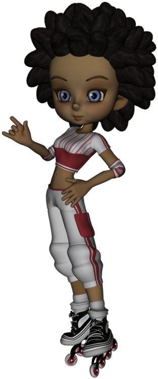 Png Roller Skate Cookie By Thoartispixel On Clipart - Aggressive Inline Skating (1020x783), Png Download