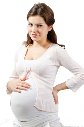 10312461 Young Pregnant Woman - Woman (289x433), Png Download