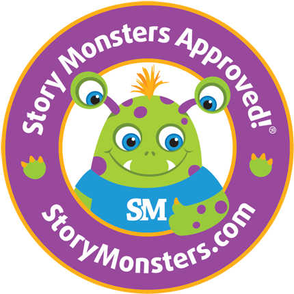 Sma17 Approved Seal Web - Story Monsters Approved (525x525), Png Download