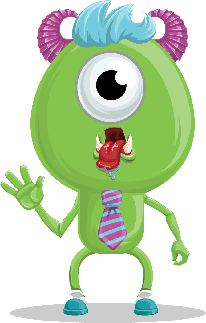 Funny Monsters 1 Funny Monsters 2 Funny Monsters 3 - Cartoon (1710x1406), Png Download