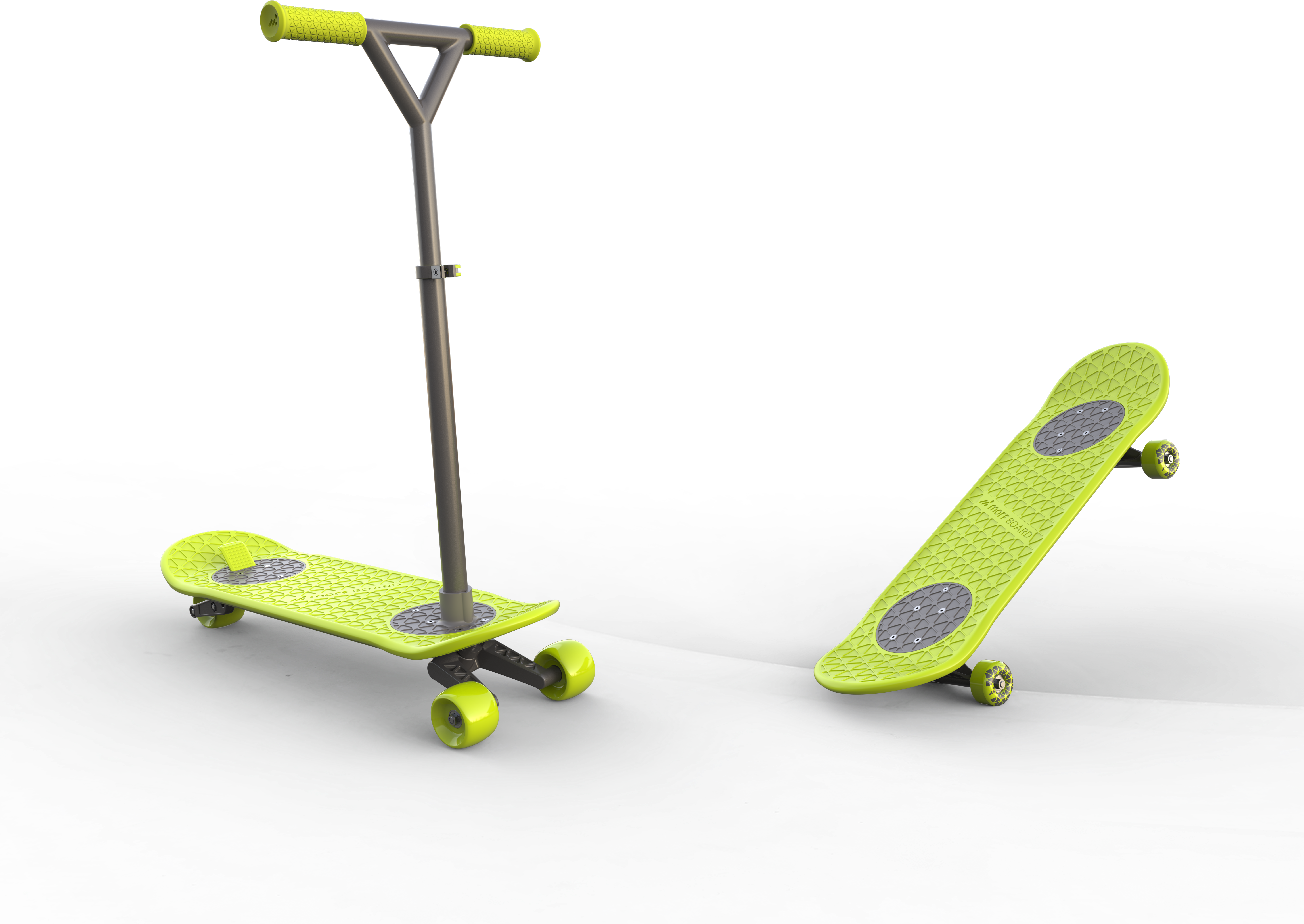 Morfboard Skate & Scoot Combo Set Includes Board Scoot (7200x5250), Png Download