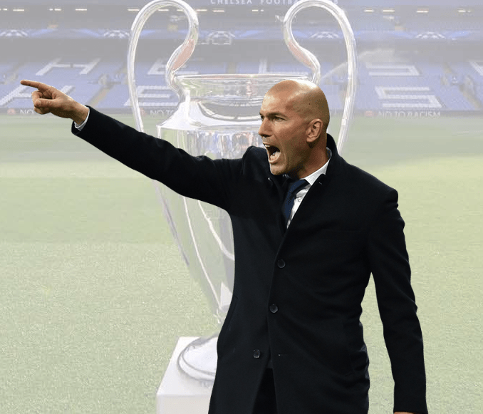Zidane Coach Png (678x581), Png Download