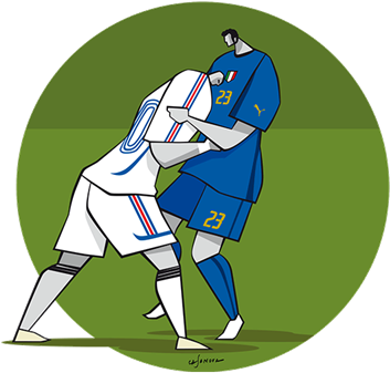 Zidane - Materazzi - Football (400x400), Png Download