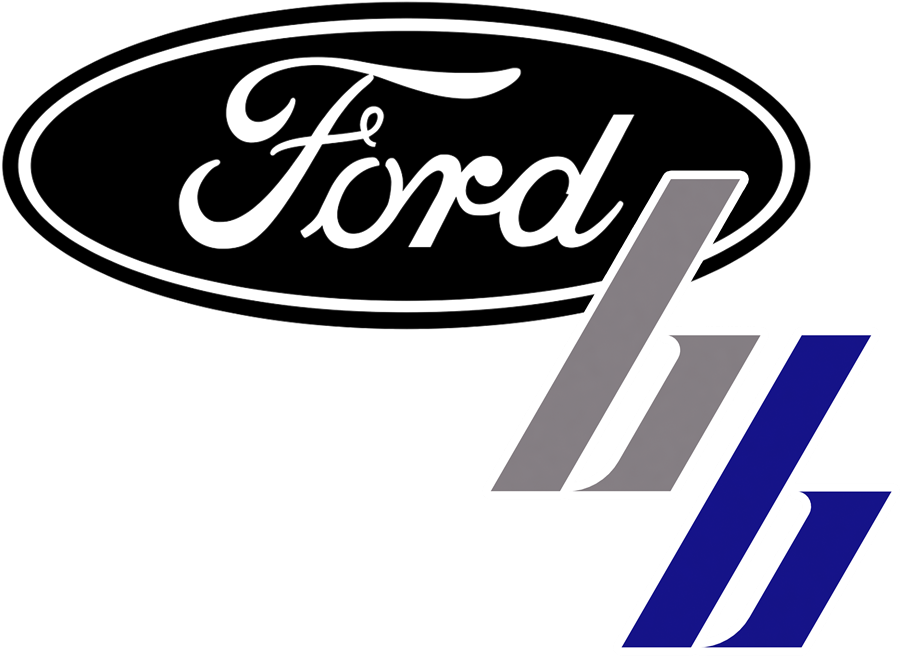 Neo Type Bb [blue Basics] Coilover - Ford F150 F250 Truck Focus Vinyl White Sticker 12 Width (1080x1080), Png Download