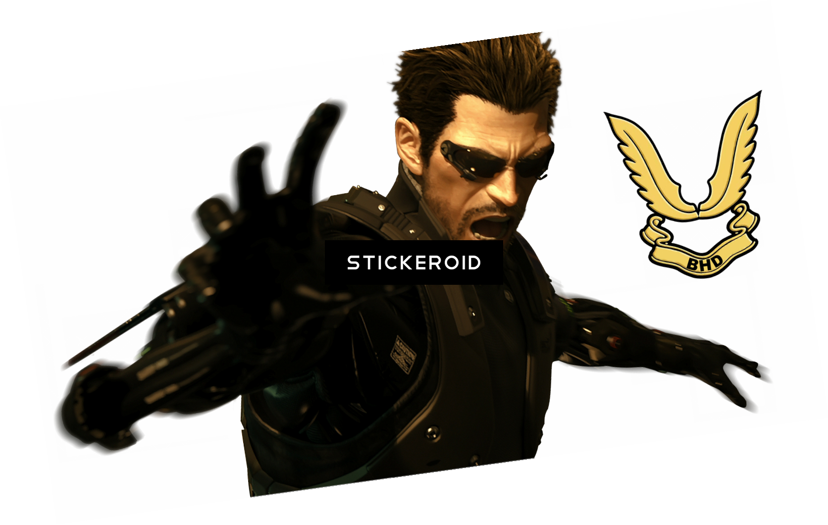 Deus Ex Pic - Deus Ex Human Revolution (1672x1060), Png Download