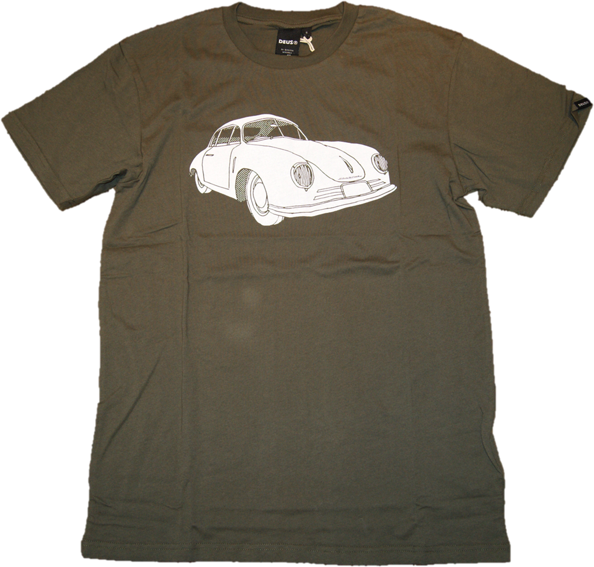 Deus Ex Machina T Shirt Luftgekühlt 2 Porsche Farbe - Deus Ex Machina - Luftgekuhlt 2 Tee (1396x1250), Png Download