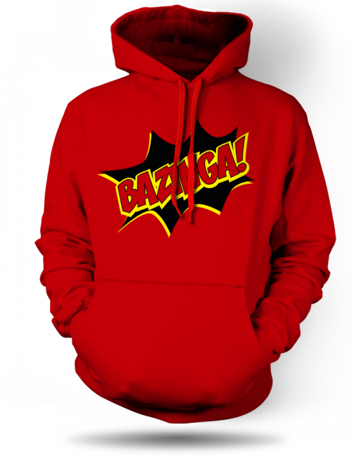 Mikina Big Bang Theory Bazinga - Beast Mode & Beauty Mode Matching Couple Hoodies (500x650), Png Download