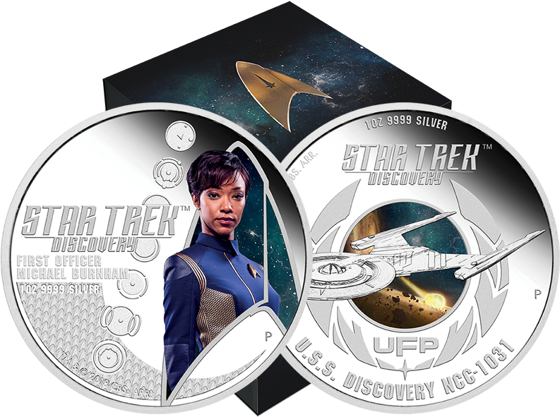 Discovery 1oz Silver Proof 2-coin Set (800x600), Png Download