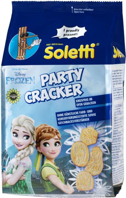 Verpackung Von Soletti Disney Frozen Party Cracker - La Reine Des Neiges, Une Fête Givrée: L'histoire + (500x688), Png Download