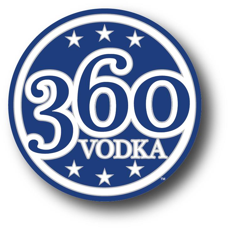 360 Vodka Is Locally Sourced From American Grain And - Earth Friendly Distilling Company 360 Vodka (742x742), Png Download