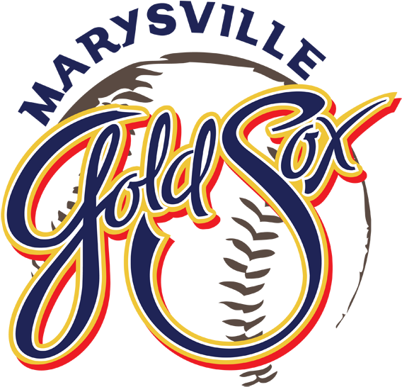Gold Sox 10 Year - Marysville Gold Sox (600x561), Png Download