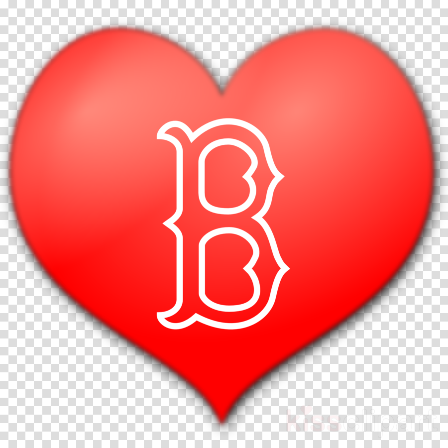 Red Sox Clipart Boston Red Sox New York Yankees 2004 - Boston Red Sox Heart (900x900), Png Download