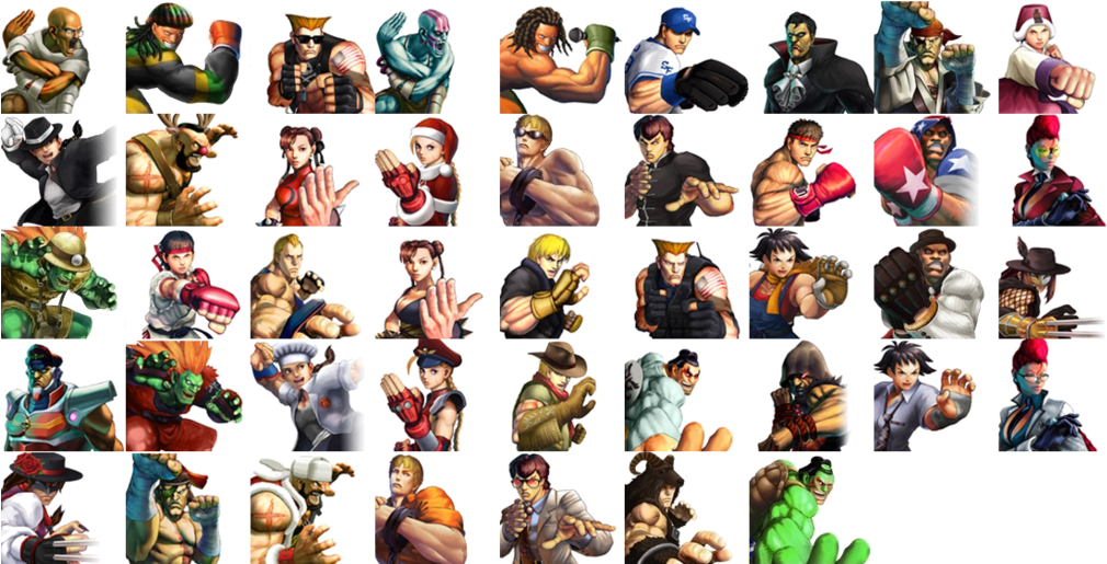 Street Fighter Alt Costumes (1024x514), Png Download