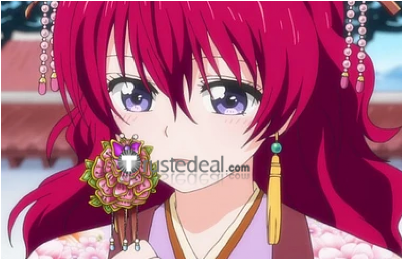 Akatsuki No Yona Princess Yona Hairpin Earrings Cosplay - Yona Of The Dawn Hairpin (800x1200), Png Download
