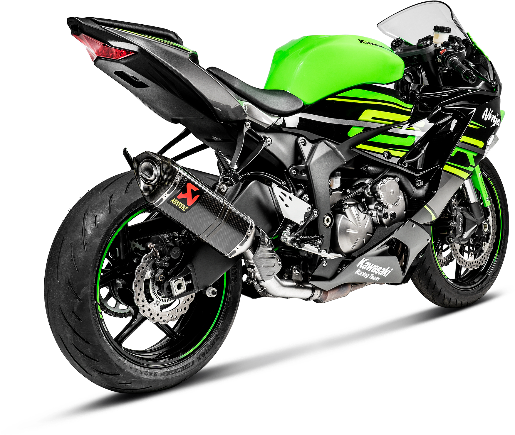 Kawasaki Ninja Zx-6r Optional Link Pipe (2362x1772), Png Download