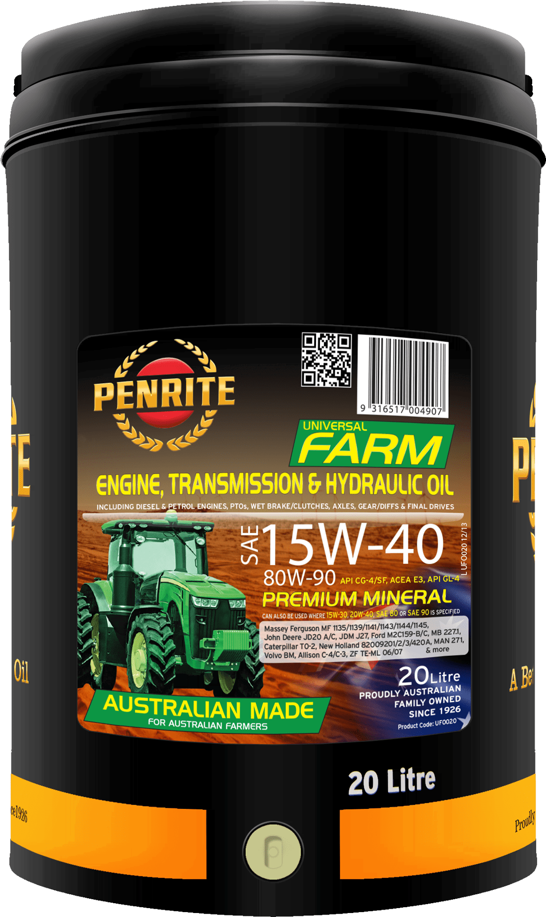 Package - Penrite Hpr Gas - 5ltr (1164x2000), Png Download