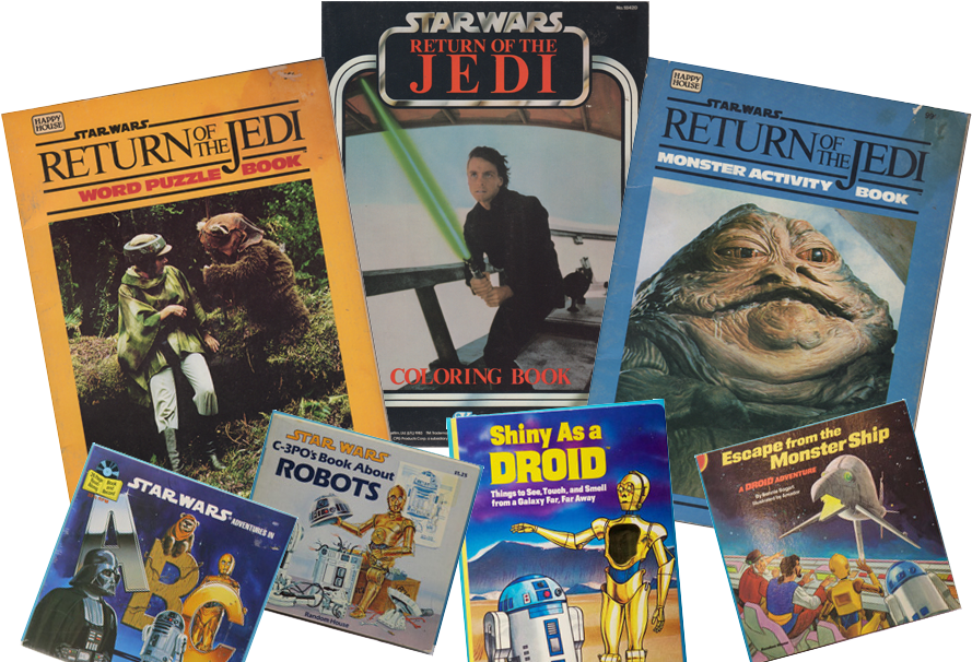 Books Printed Matter - Star Wars (931x624), Png Download